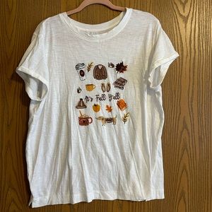 LOFT FALL Y’ALL COTTON TEE